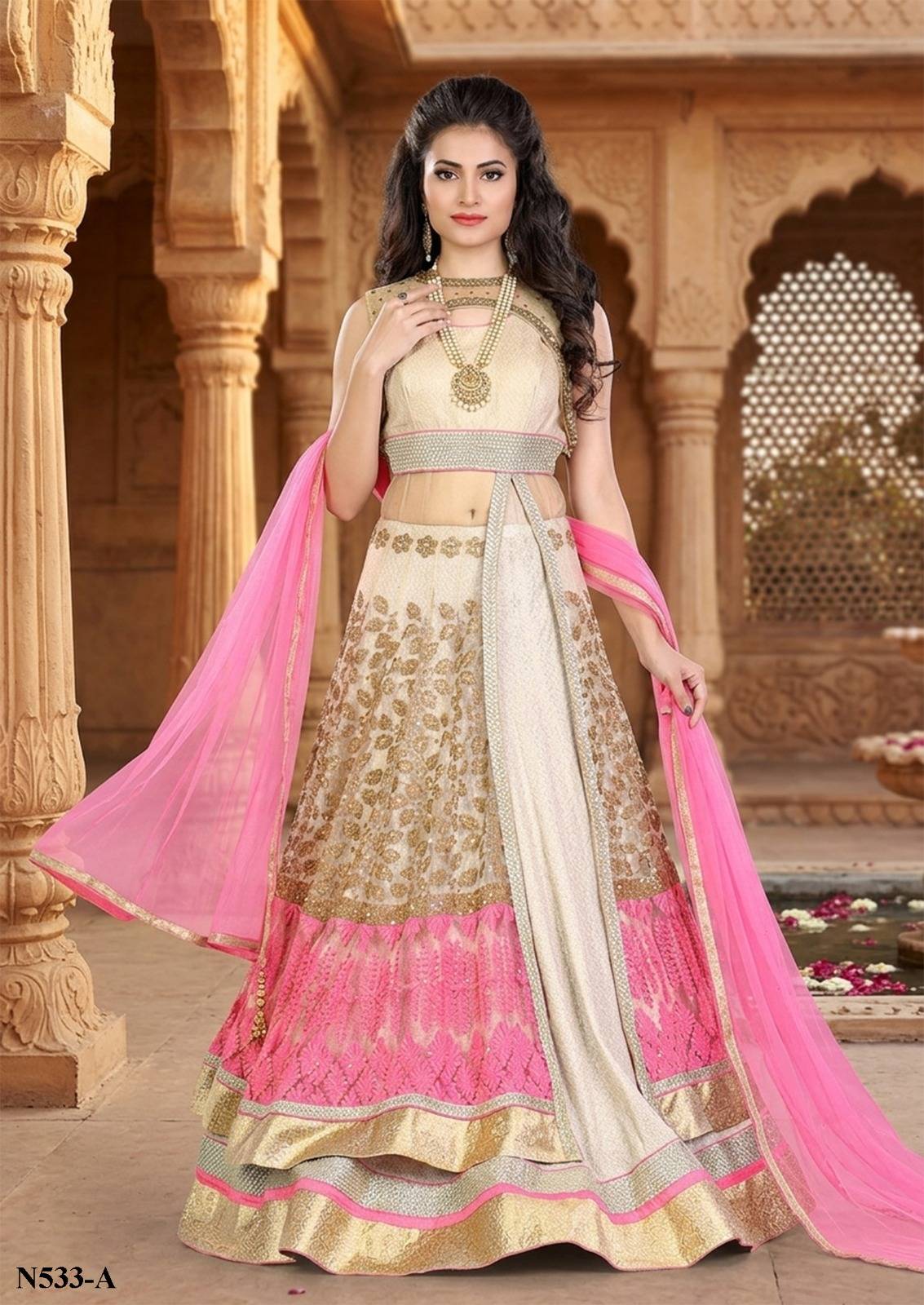  NIMAYA LEHNEGA SALE by MAHOTSAV Bridal Wear Collection Beautiful Stylish Colorful Fancy Party Wear & Occasional Wear Banarasi Silk Lehengas At Wholesale Price